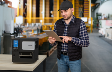 Toshiba Ra Mắt Dòng Máy In Mã Vạch Công Nghiệp Thế Hệ Mới BX410T